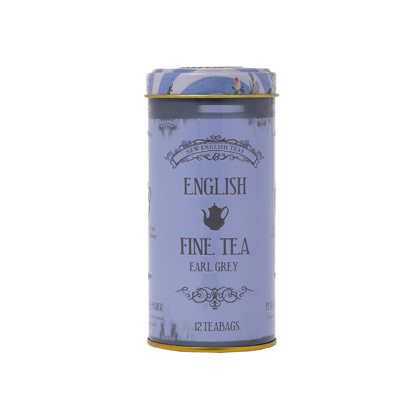 Vintage Floral 12 Teabag Tin Set - New English Teas
