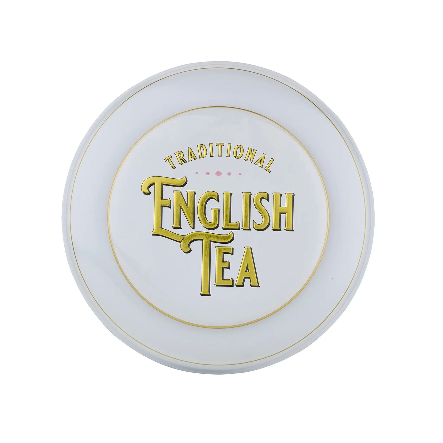 Vintage Victorian 240 Teabag Tea Caddy - Ivory - New English Teas