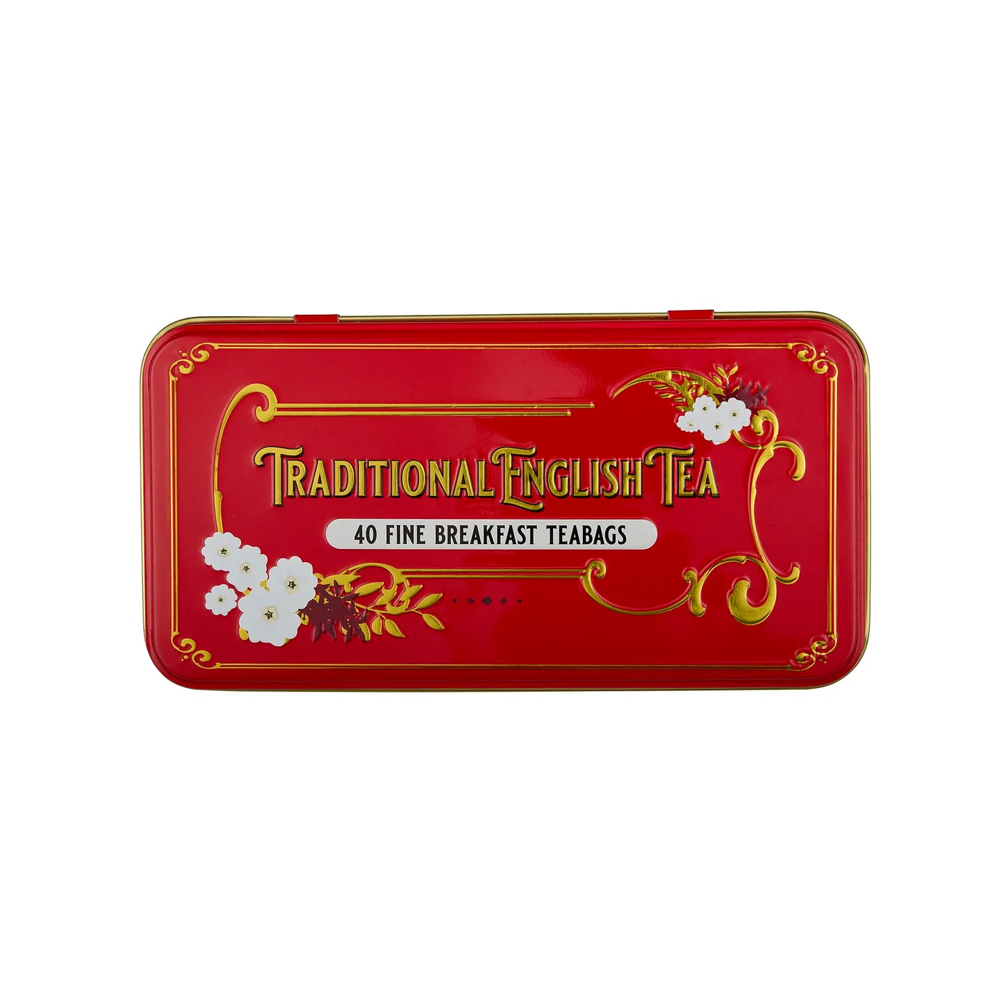 Vintage Victorian Classic Tea Tin - Berry Red - New English Teas