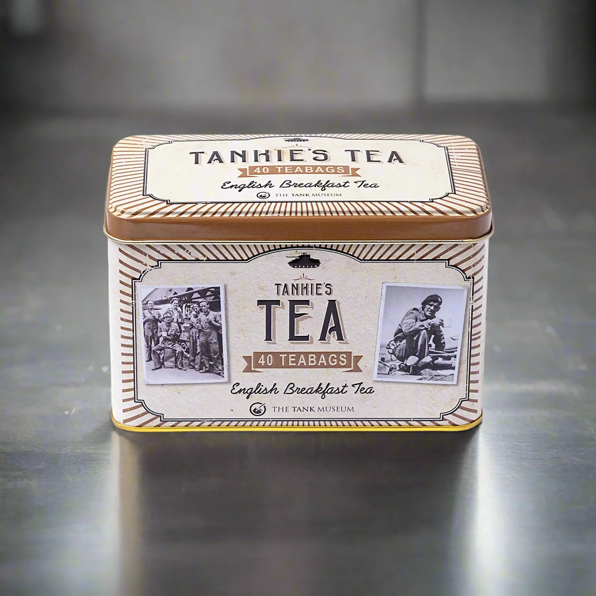 Tankies Tea Tank Museum - Classic Tea Tin - New English Teas