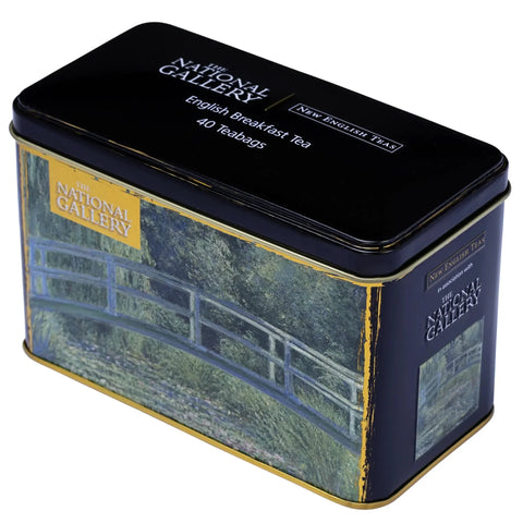 National Gallery Classic Tea Tin - Monet Water-lily Pond - New English Teas