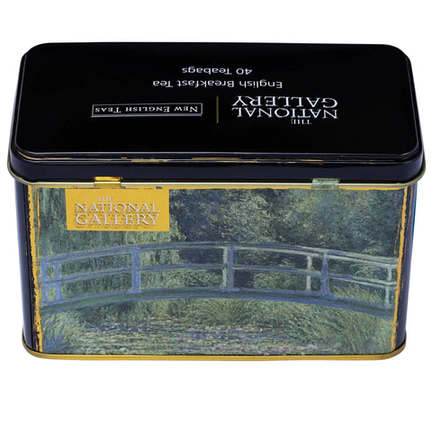 National Gallery Classic Tea Tin - Monet Water-lily Pond - New English Teas