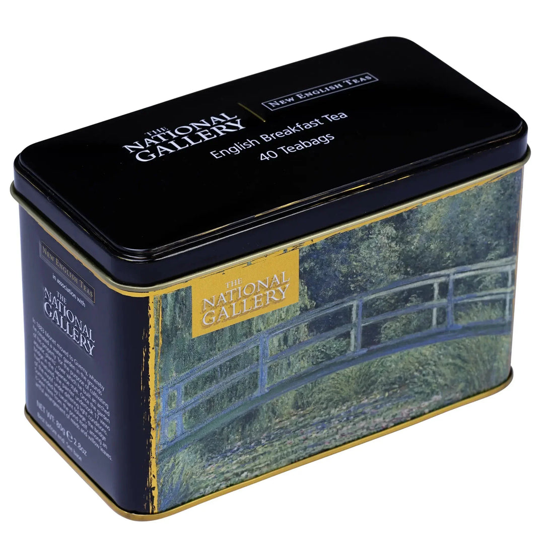 National Gallery Classic Tea Tin - Monet Water-lily Pond - New English Teas