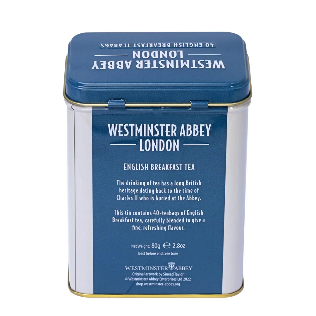 Love London Portrait Tea Tin - Westminster Abbey - New English Teas