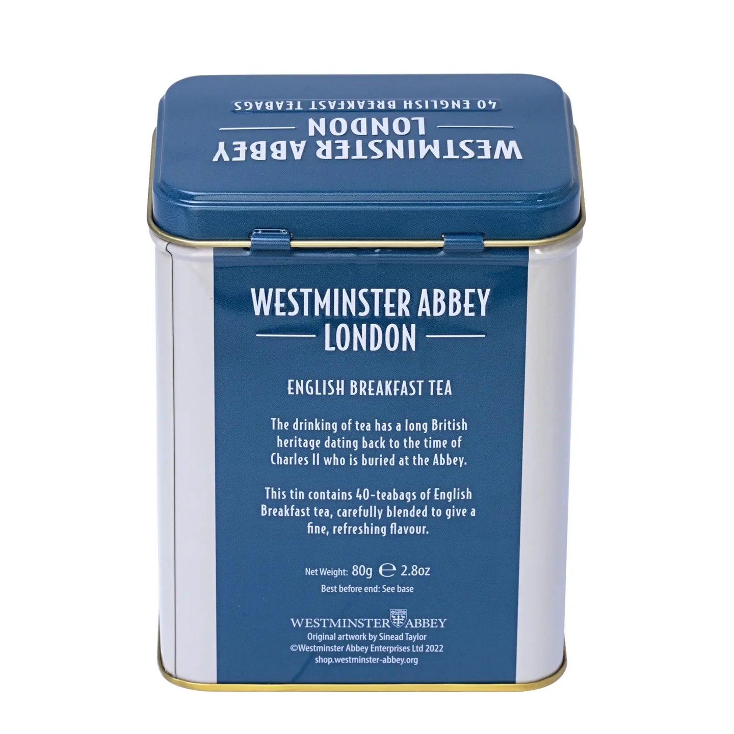 Love London Portrait Tea Tin - Westminster Abbey - New English Teas