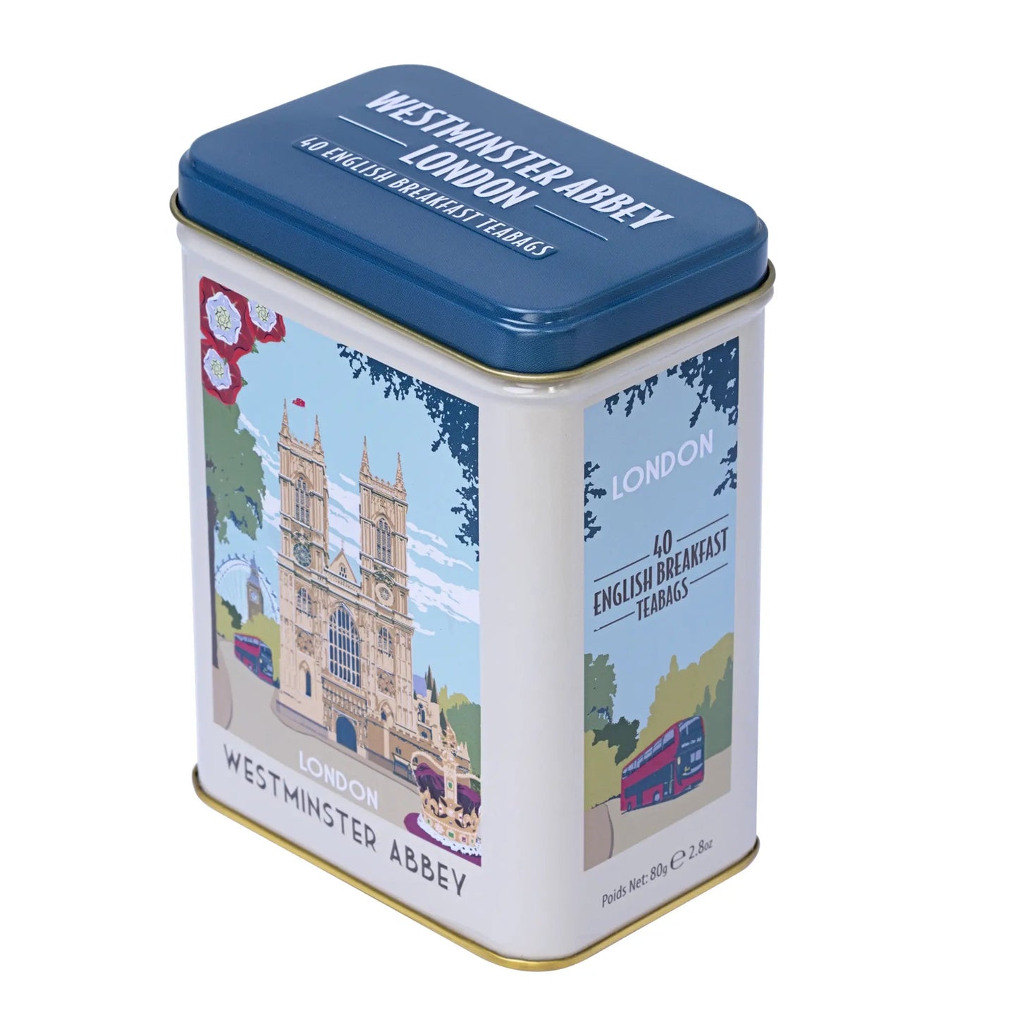 Westminster Abbey London Tea Tin Tea Tins New English Teas 