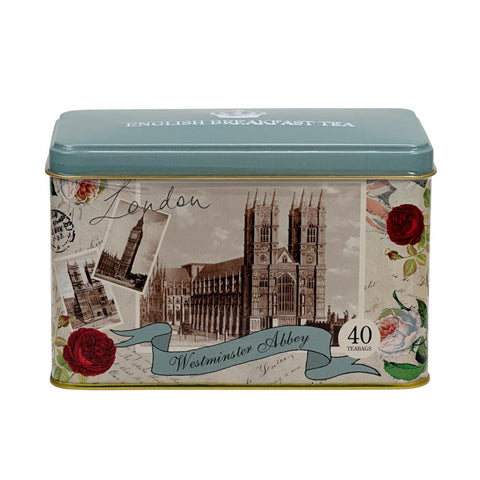 Love London Classic Tea Tin - Westminster Abbey - New English Teas