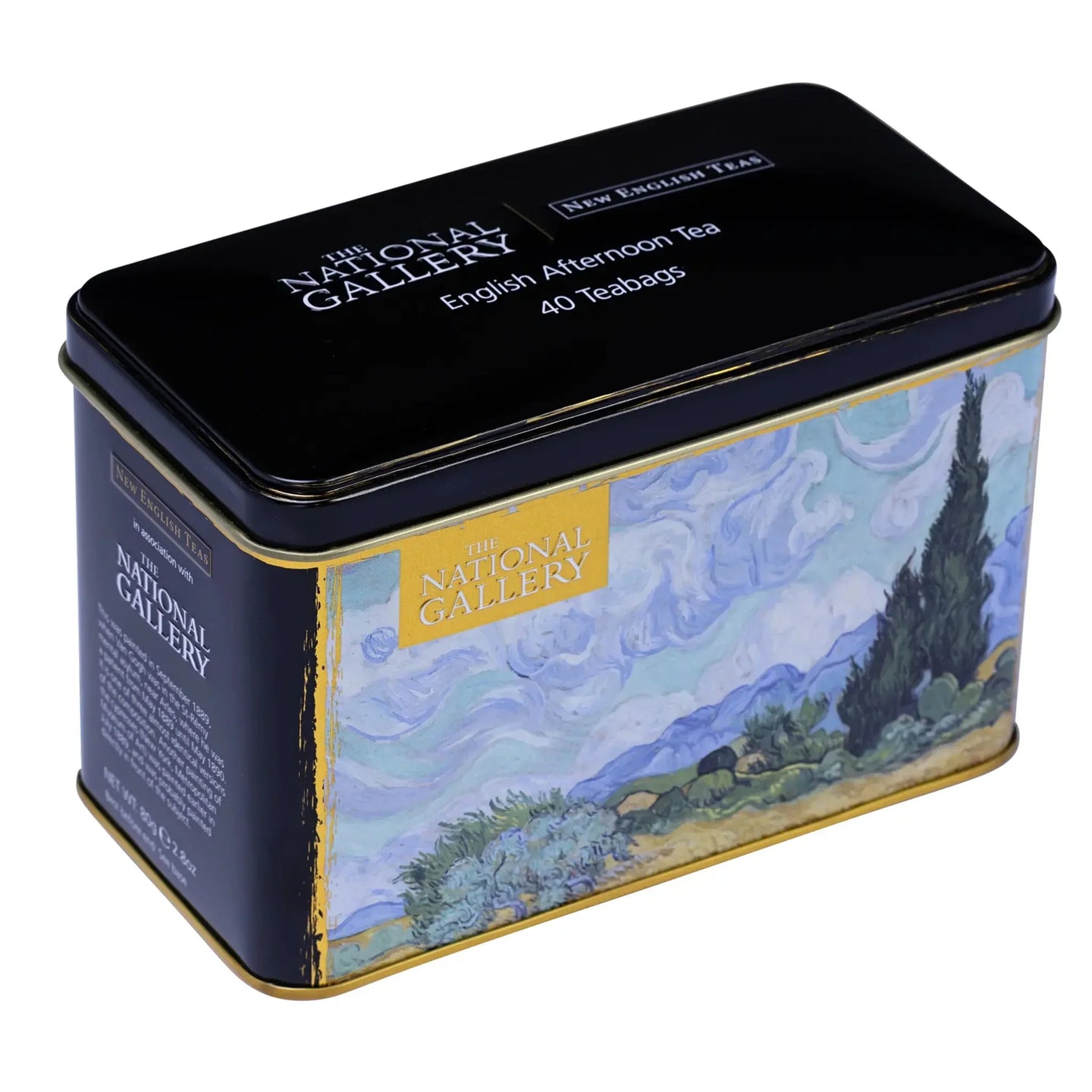 National Gallery Classic Tea Tin - Van Gogh Wheatfield - New English Teas