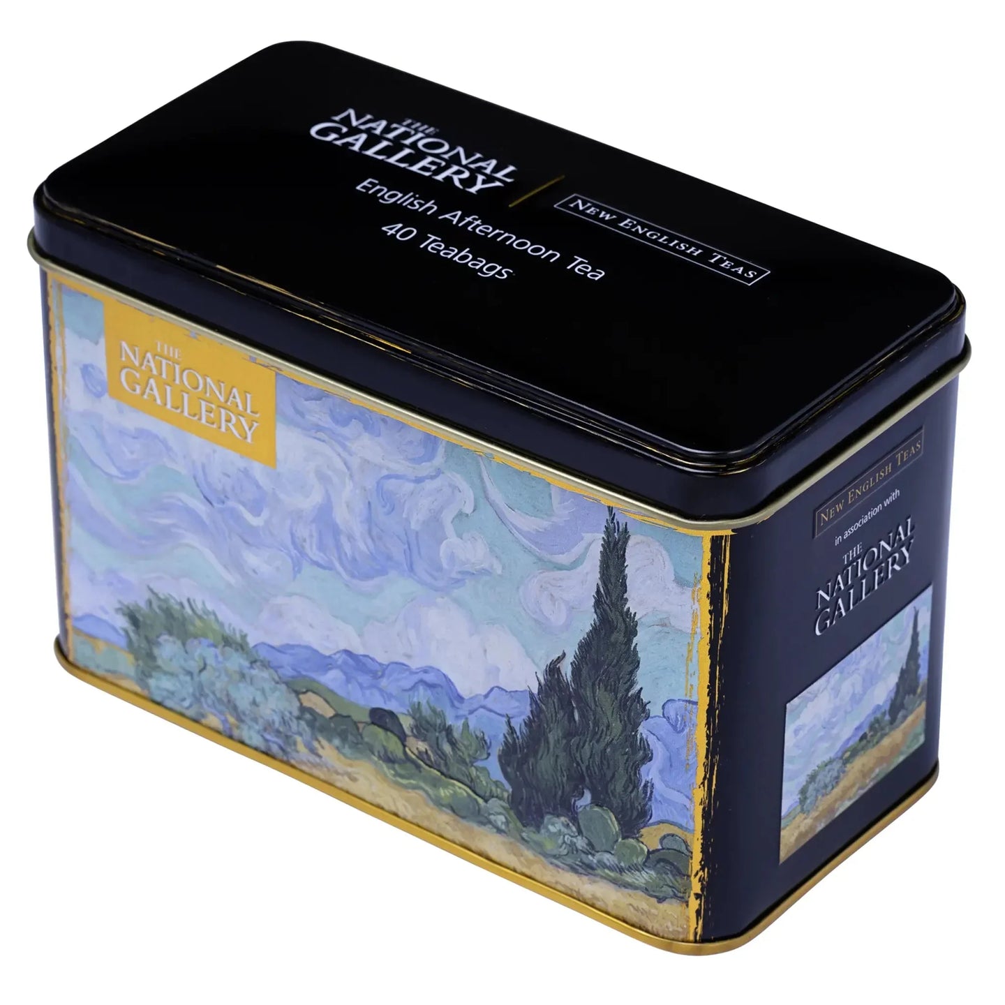 National Gallery Classic Tea Tin - Van Gogh Wheatfield - New English Teas