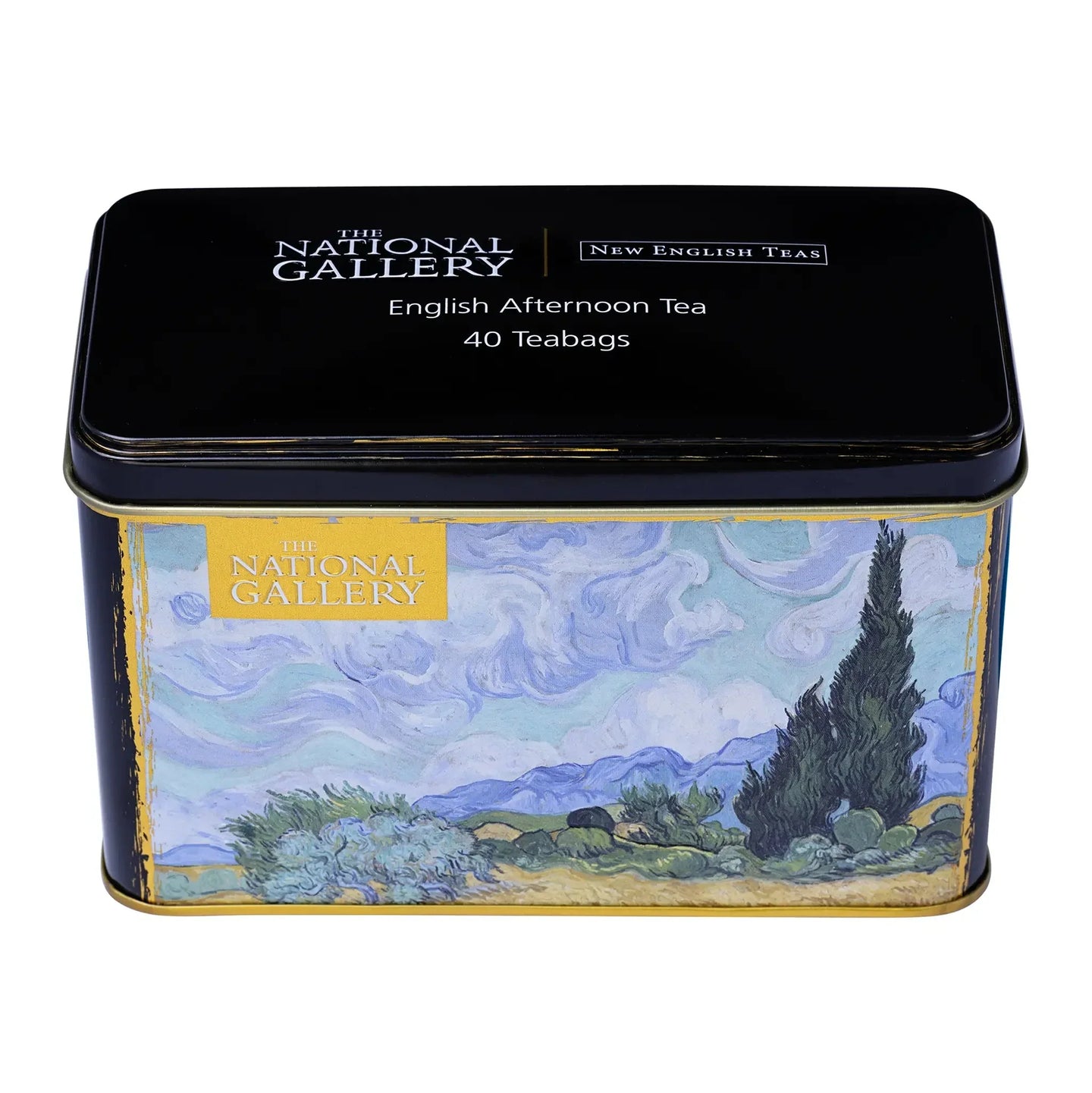 National Gallery Classic Tea Tin - Van Gogh Wheatfield - New English Teas