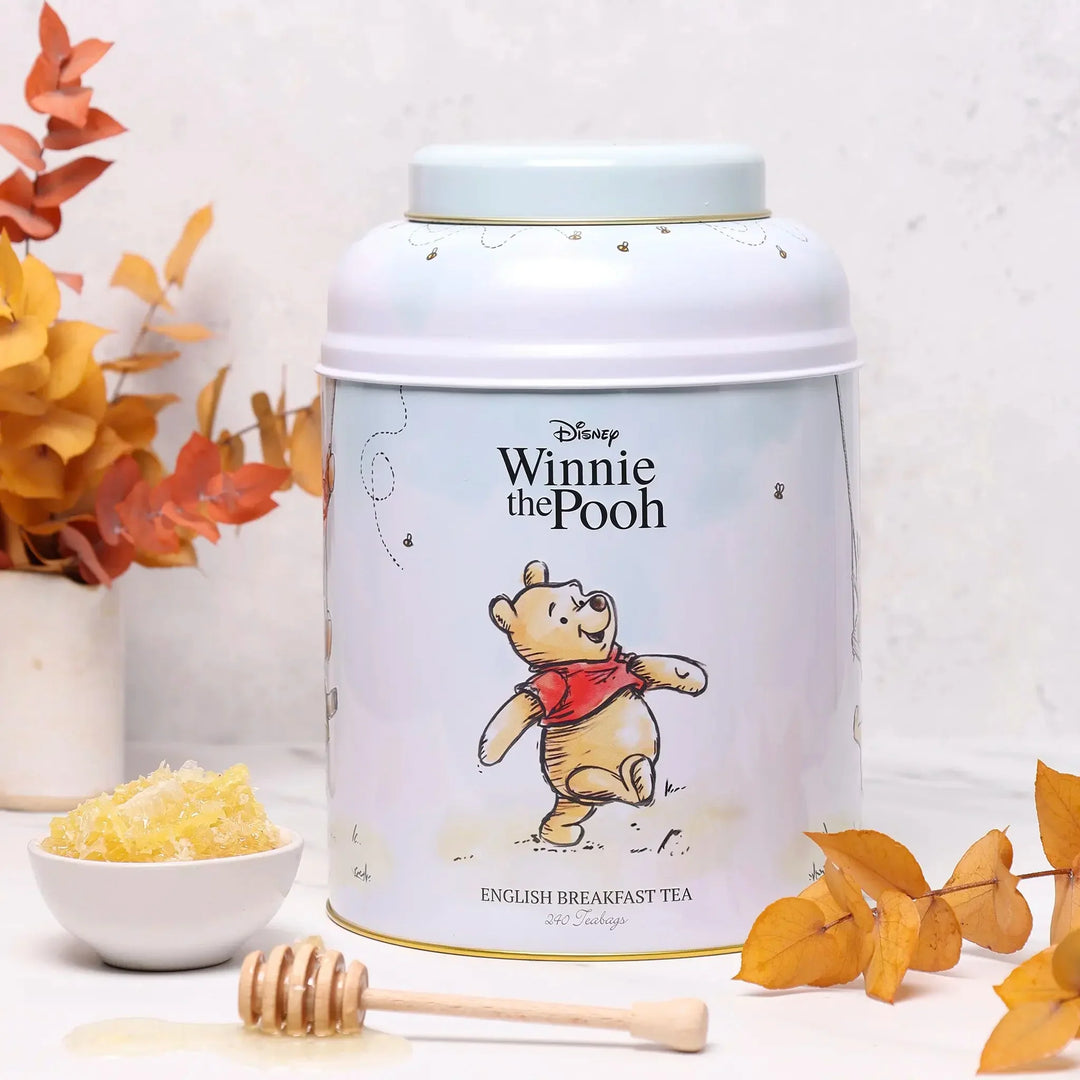 Winnie The Pooh 240 Teabag Tea Caddy - New English Teas