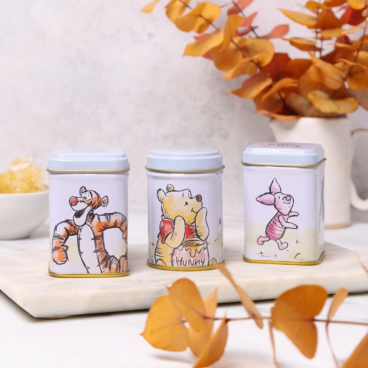 Winnie The Pooh Mini Tea Tin Gift Set Tea Tins New English Teas 