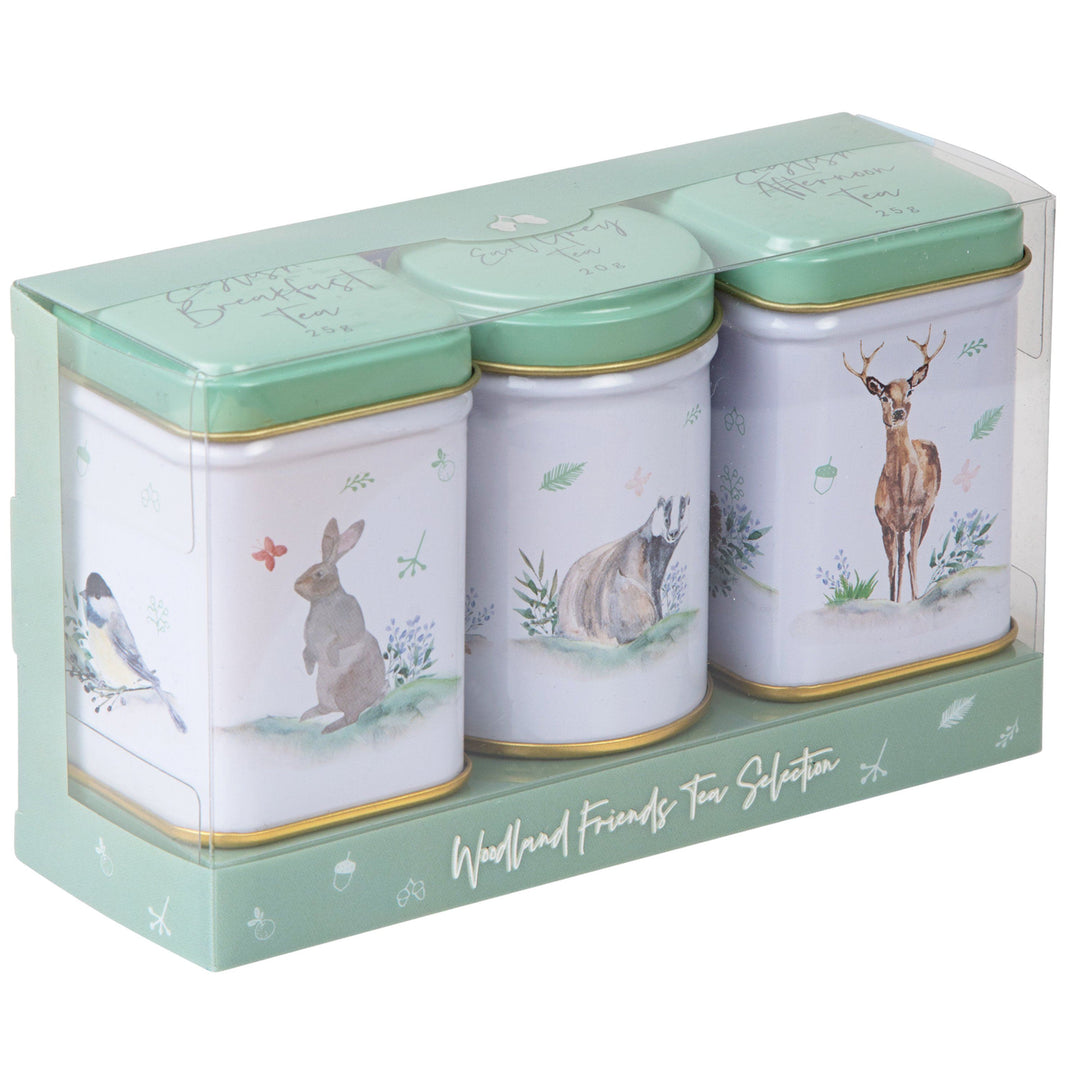 Woodland Friends Mini Tea Tin Set - New English Teas