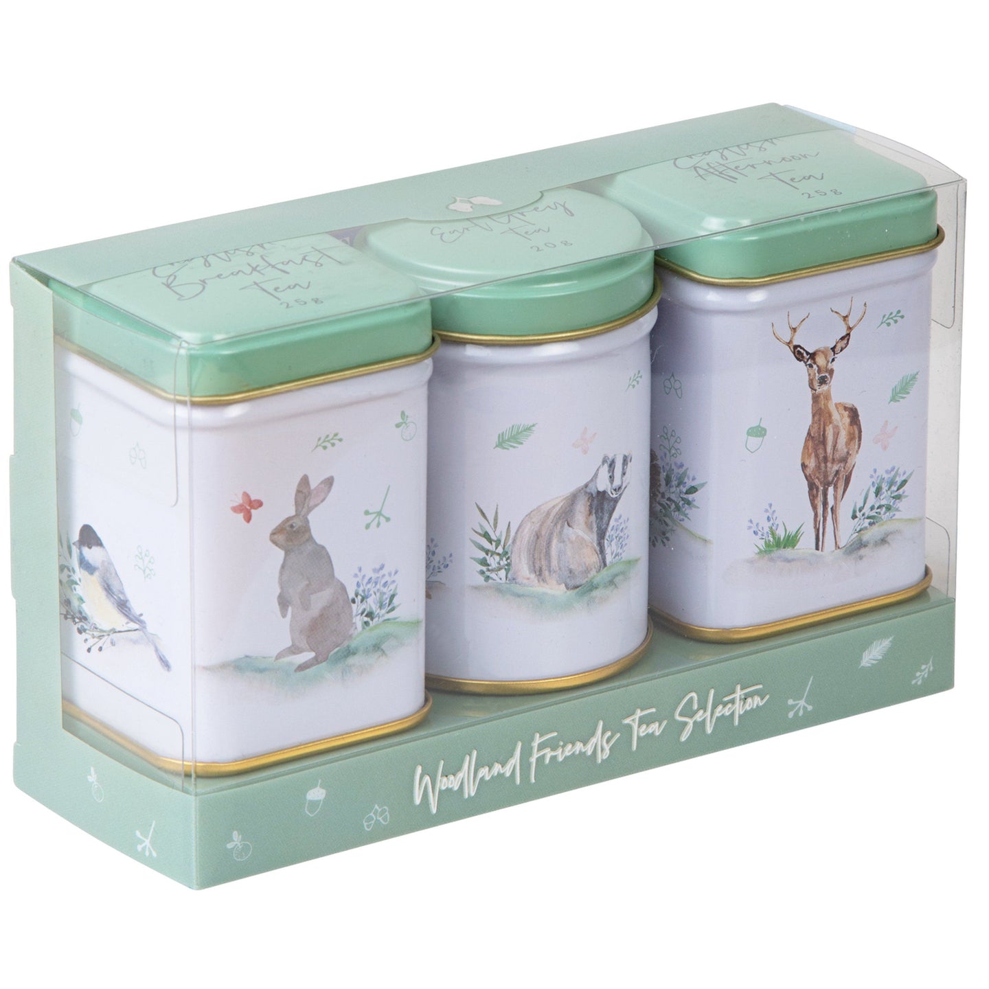 Woodland Friends Mini Tea Tin Set - New English Teas