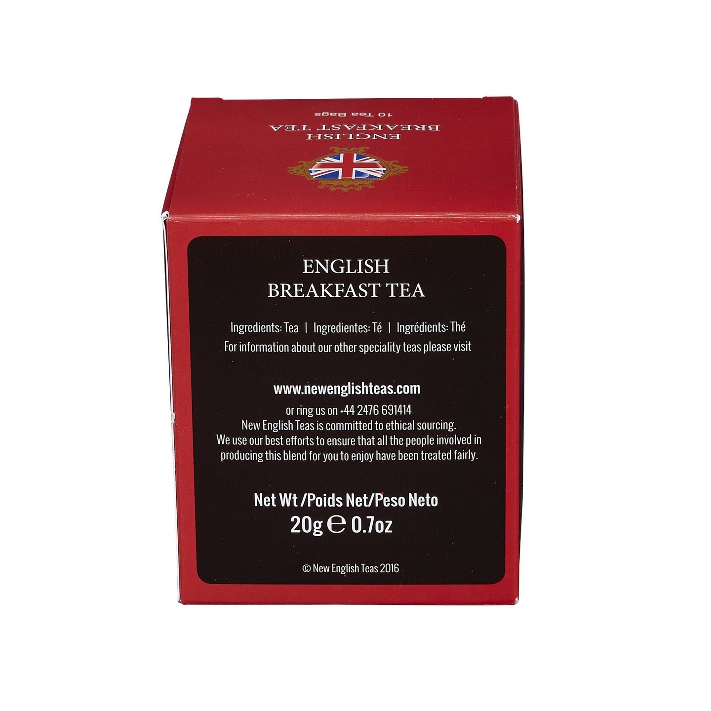 Coldstream Guard English Breakfast Tea 10 Teabag Carton Black Tea New English Teas 