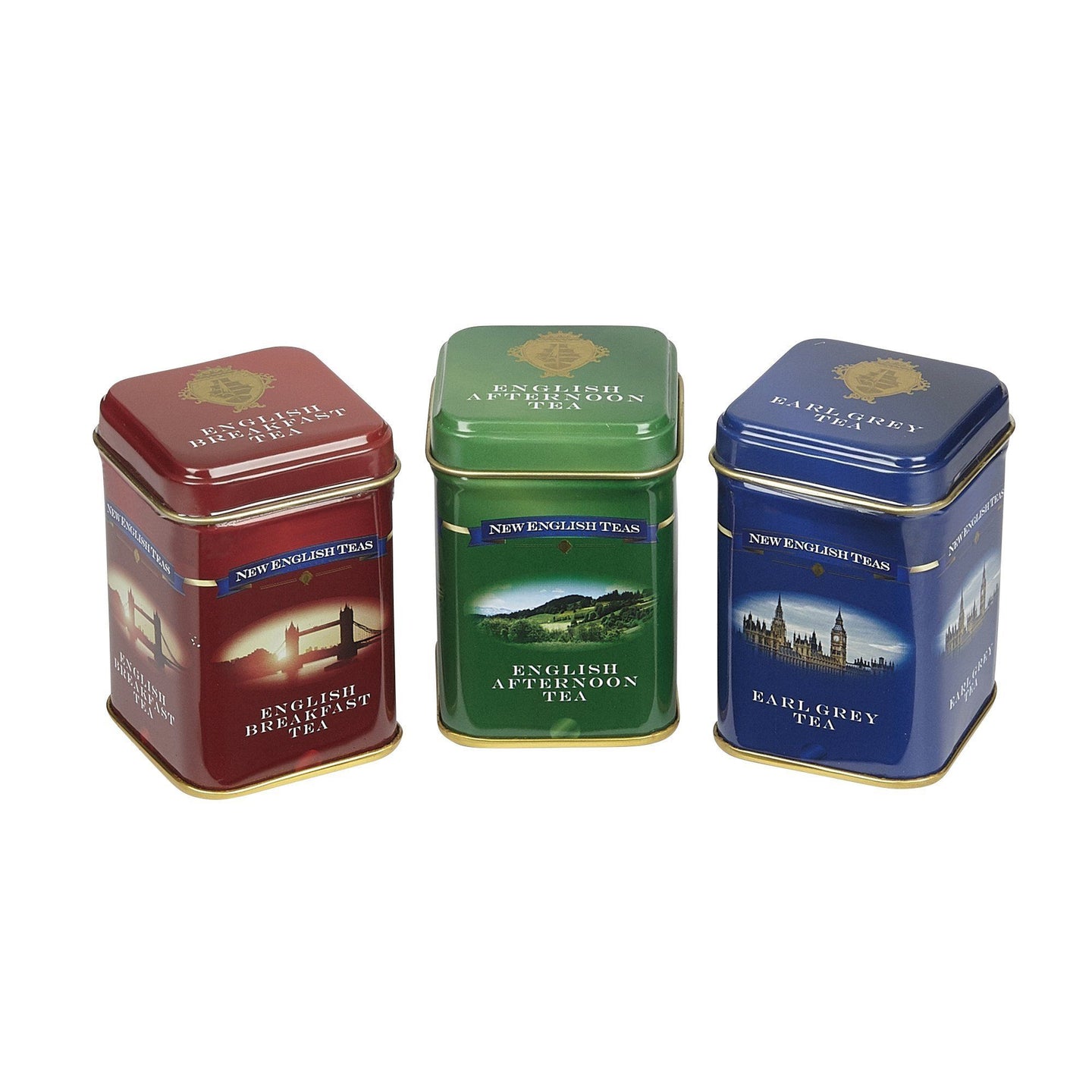 English Classic Tea Selection Mini Tin Gift Pack Black Tea New English Teas 