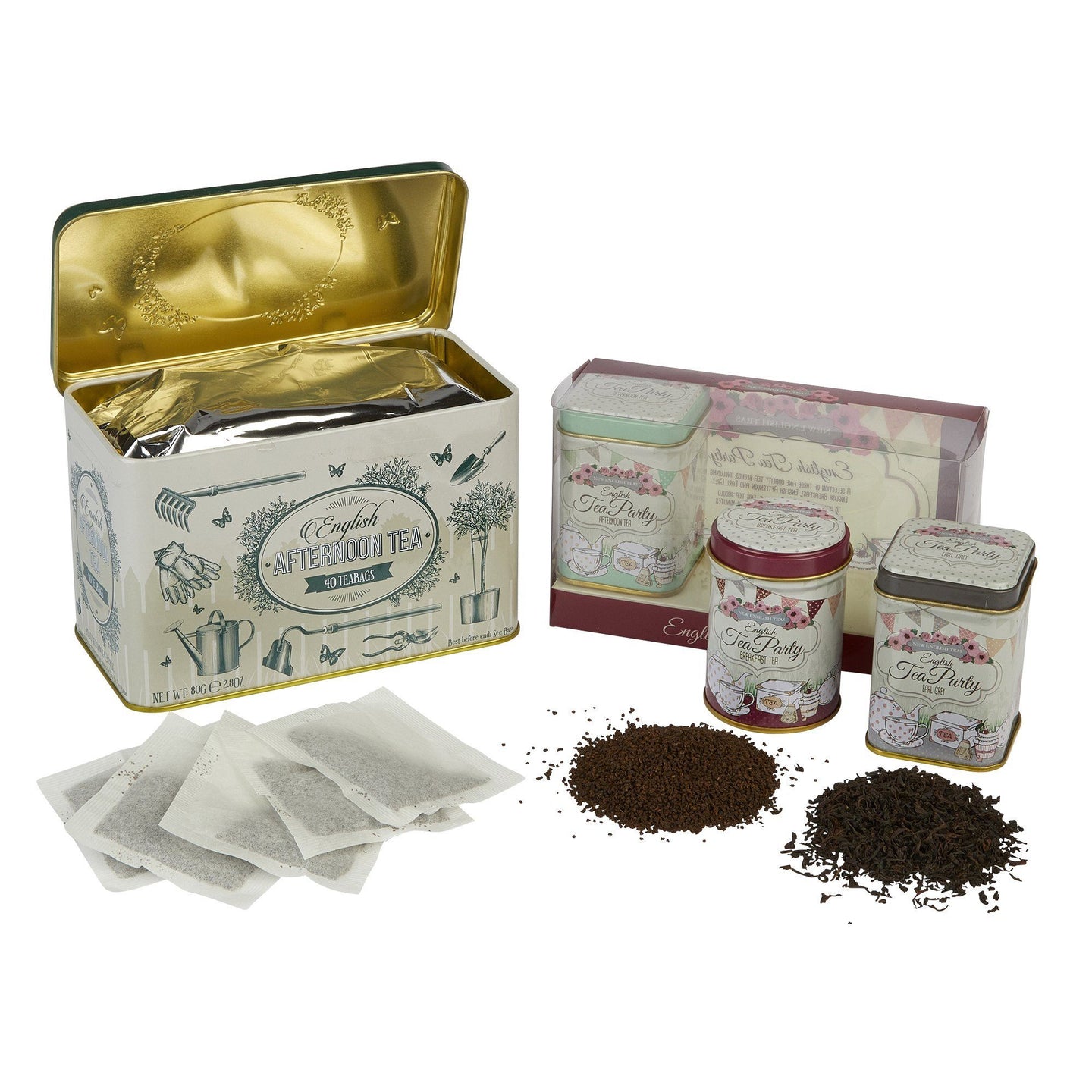 English Garden Party Tea Selection Black Tea New English Teas 