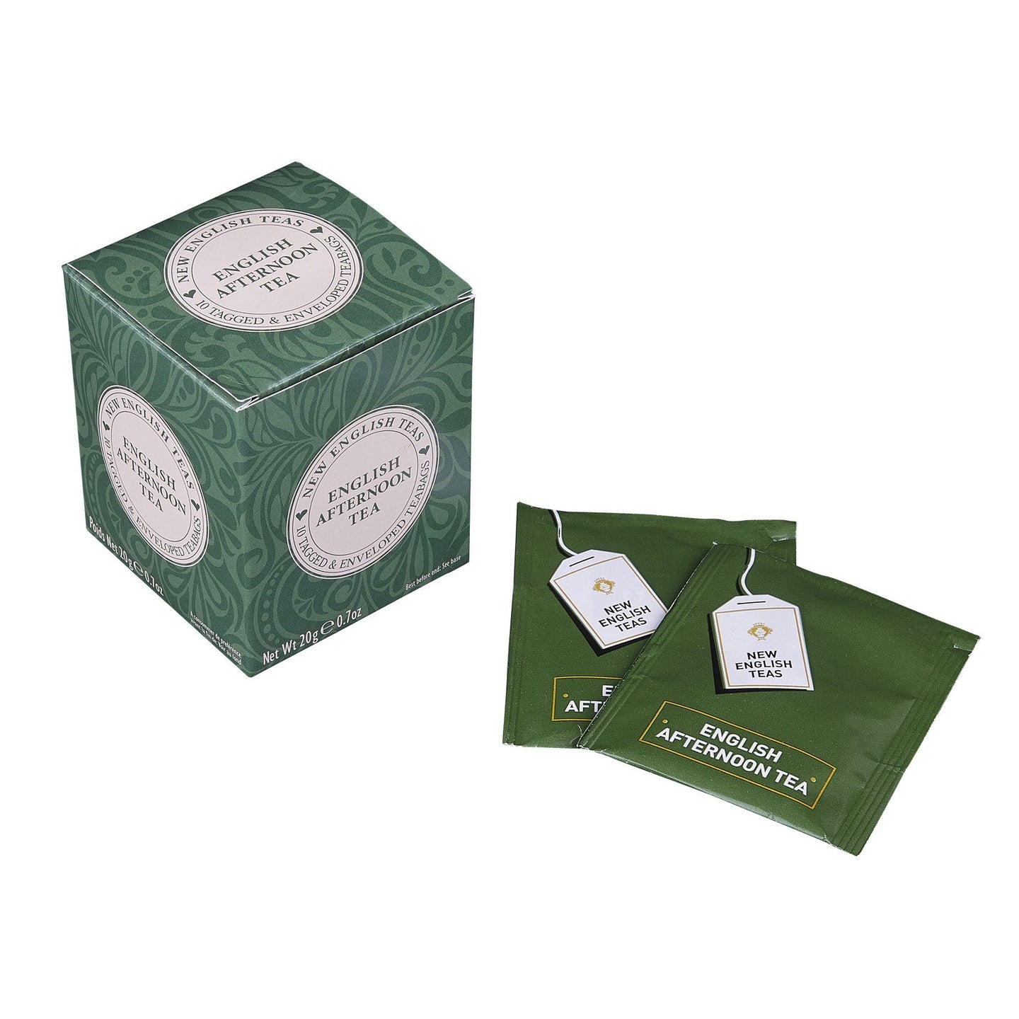 Original English Afternoon Tea 10 Individually Wrapped Teabags Black Tea New English Teas 