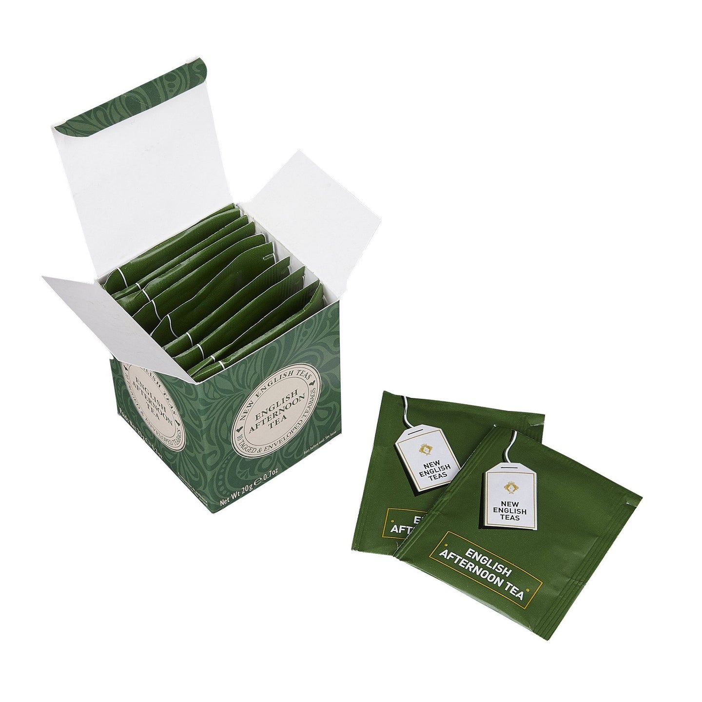 Original English Afternoon Tea 10 Individually Wrapped Teabags Black Tea New English Teas 