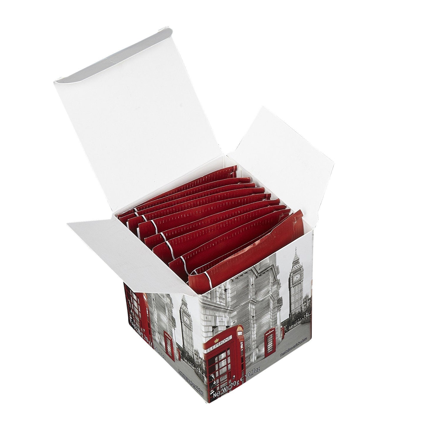 Red Telephone Box English Breakfast Tea 10 Teabag Carton Black Tea New English Teas 