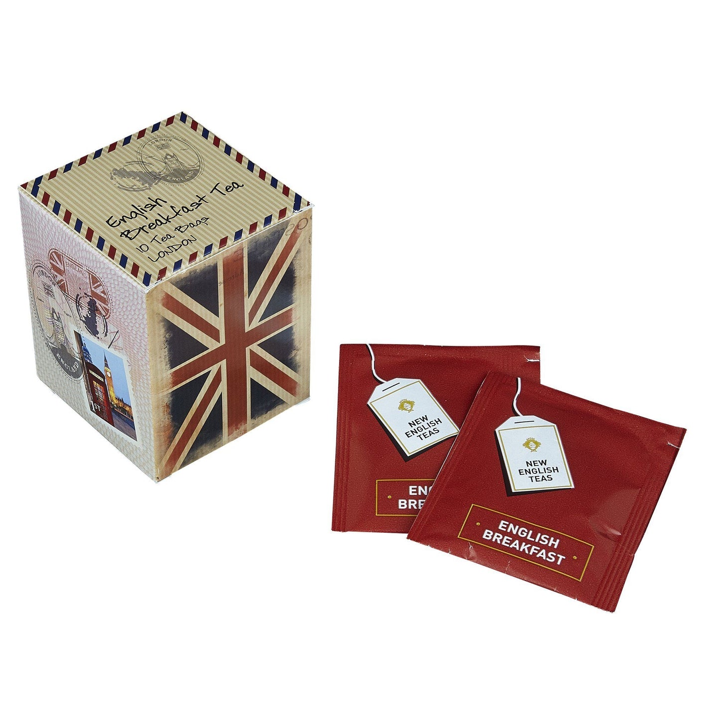 Travel Memories English Breakfast Tea 10 Teabags Black Tea New English Teas 