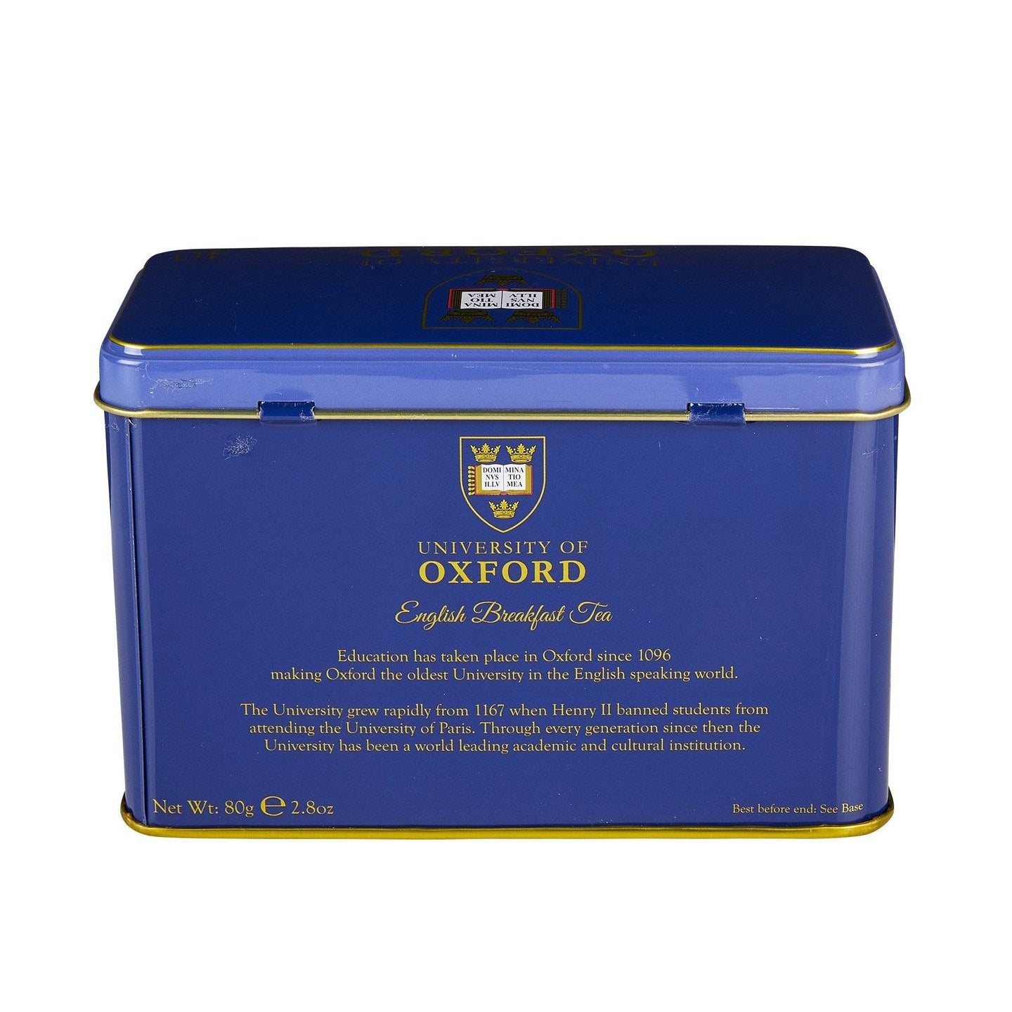 University Of Oxford English Breakfast Tea Tin 40 Teabags Black Tea New English Teas 