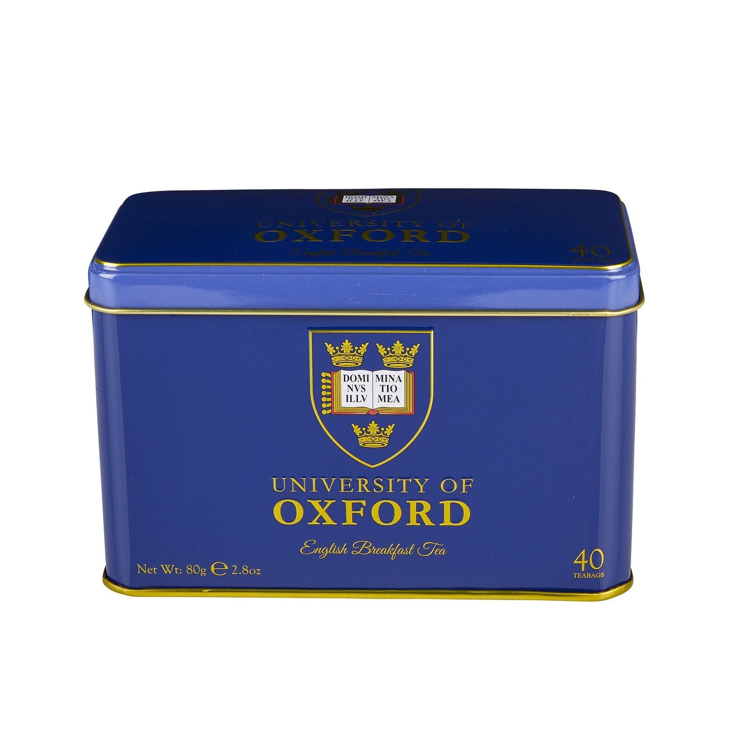 University Of Oxford English Breakfast Tea Tin 40 Teabags Black Tea New English Teas 